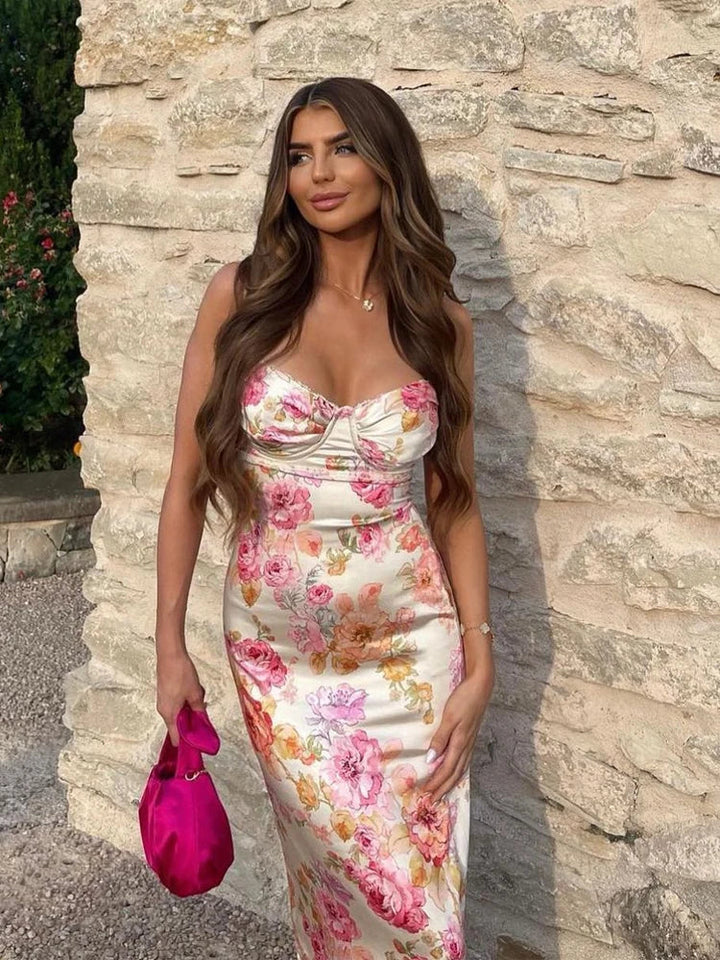 Scottie Halter Neck Maxikjole